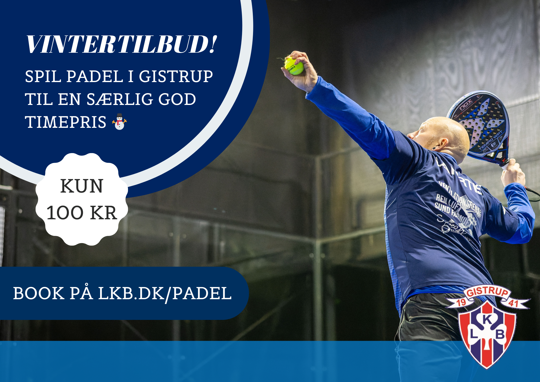 LKB Padel Reklame